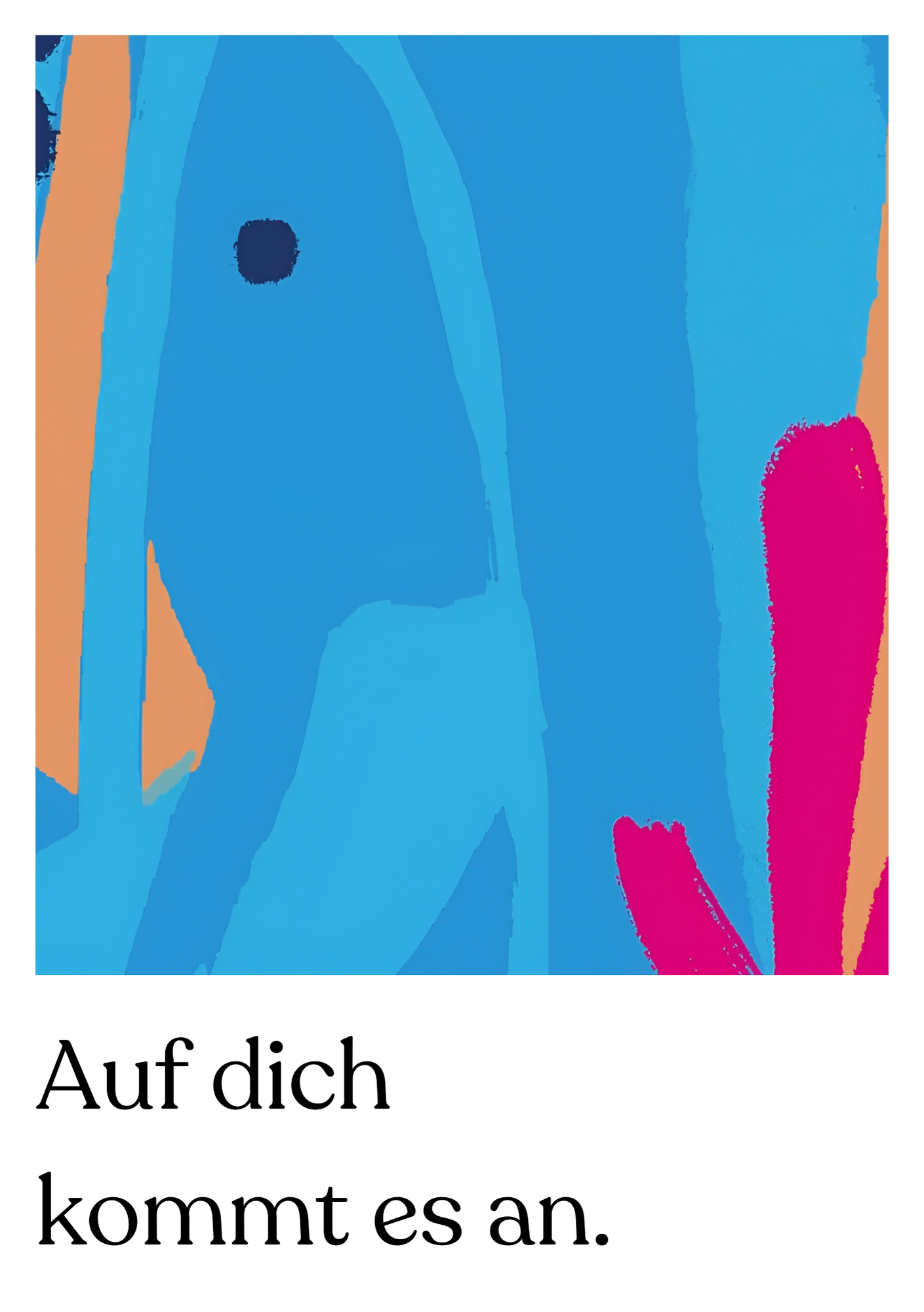 bcause: Motivtyp 1 Blaues Design