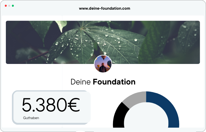 vereinfachte Übersicht über die bcause Stiftungs-URL